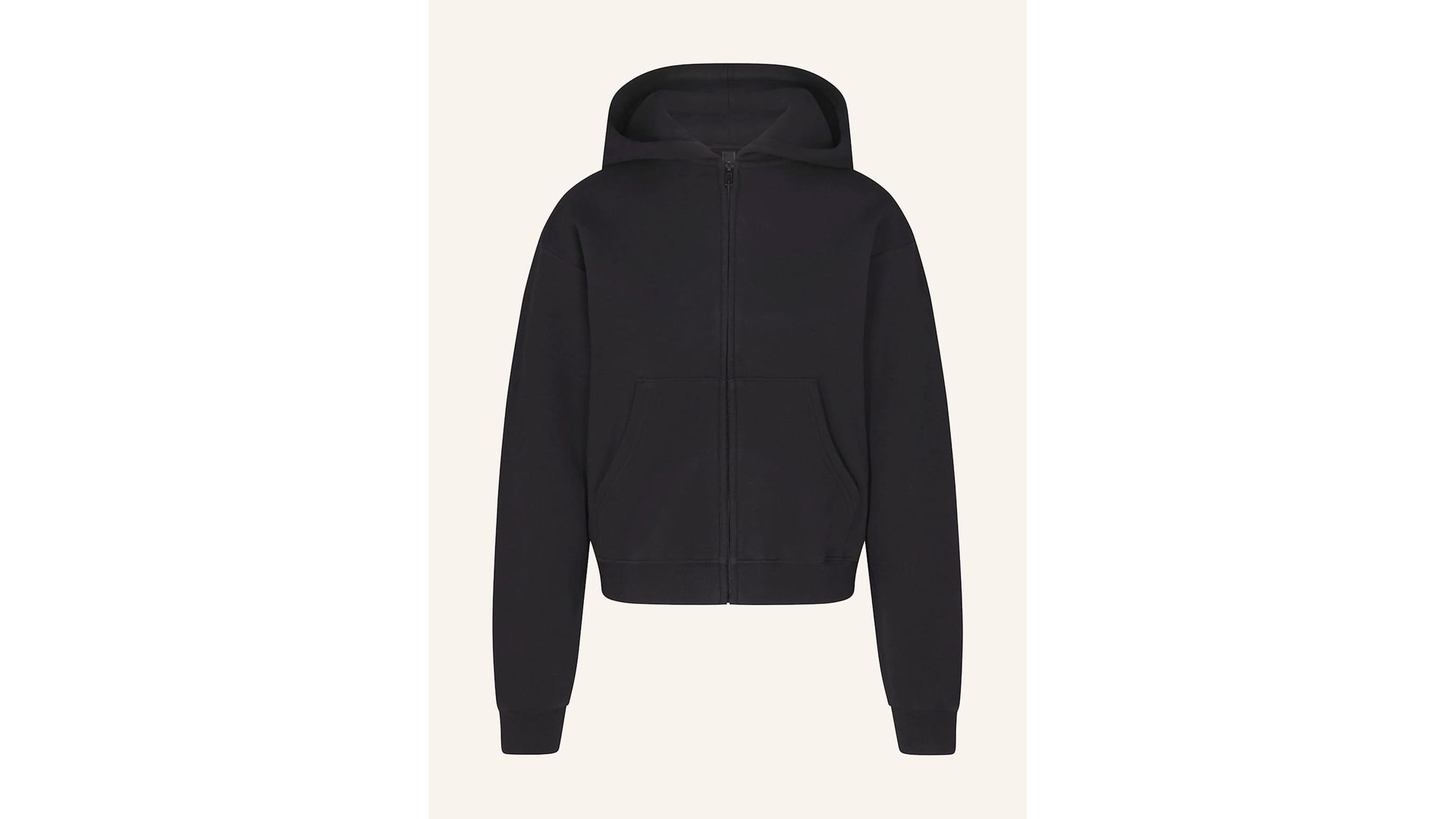 Skims Bluza Rozpinana Rekreacyjna Cotton-Fleece schwarz
