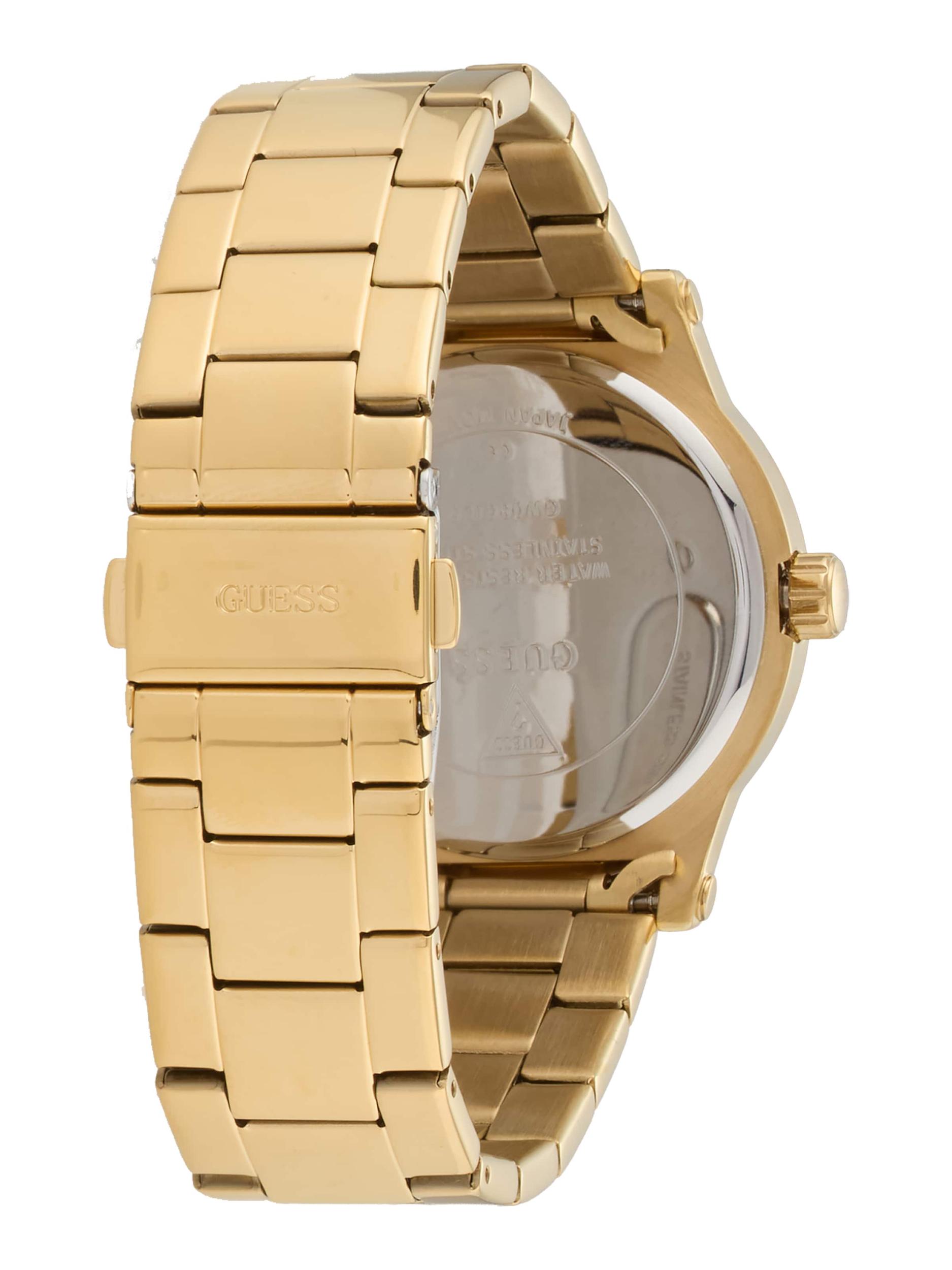 GUESS Zegarek analogowy 'ANNETTE' granatowy / złoty