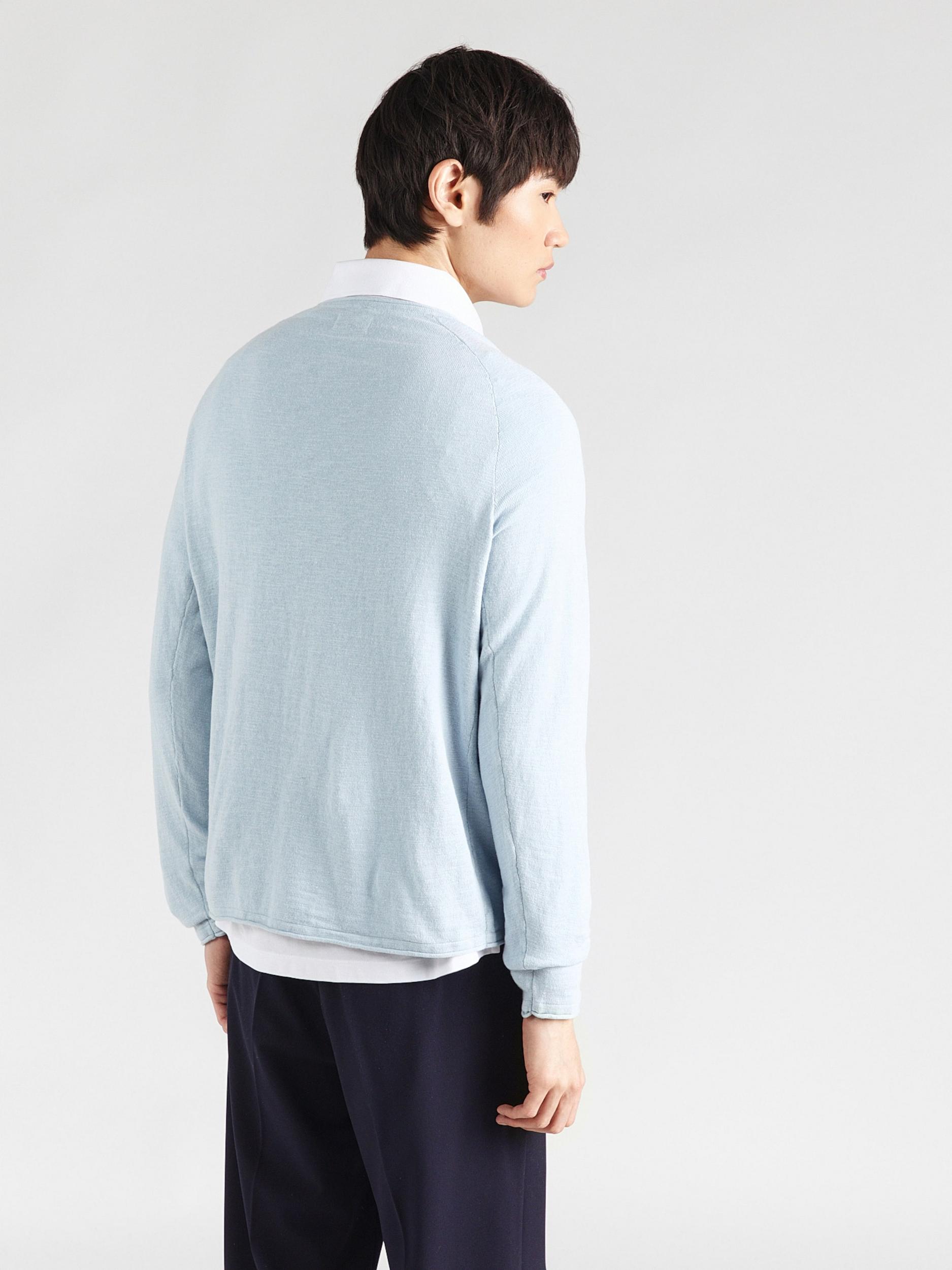 JACK & JONES Sweter 'JJBREEZE' jasnoniebieski