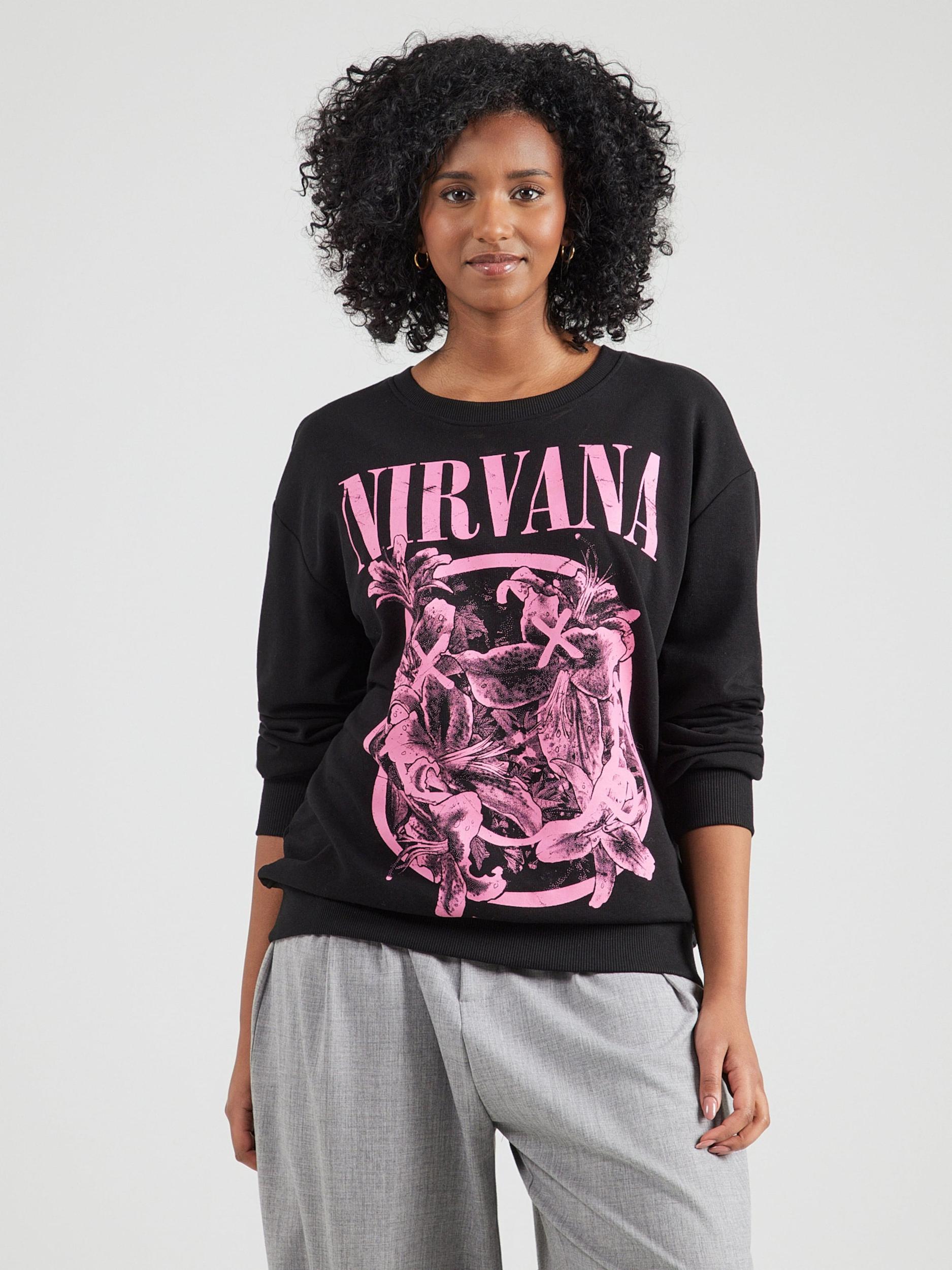 ONLY Carmakoma Bluzka sportowa 'CARHAVEN' różowy / czarny