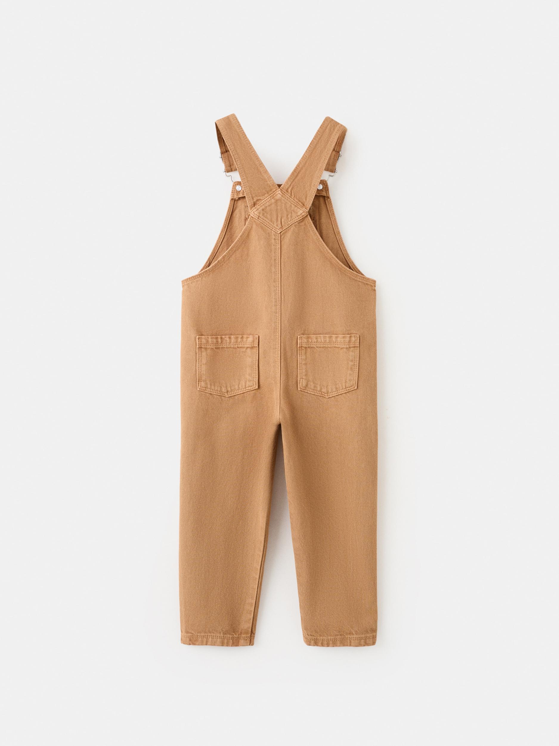 MANGO KIDS Ogrodniczki 'TIBIDABO' jasnobrązowy