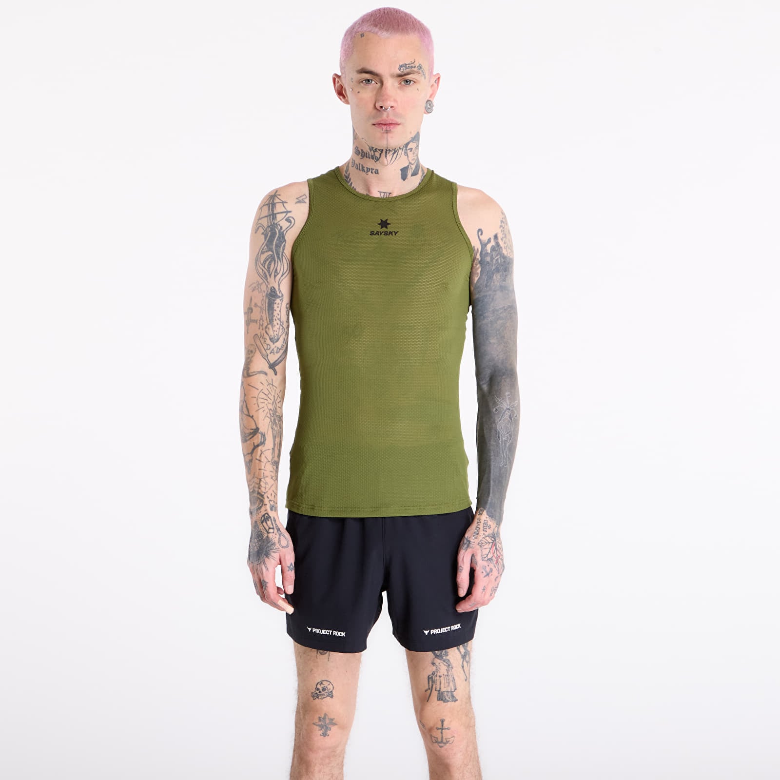 SAYSKY Mesh Base Layer Singlet Green S