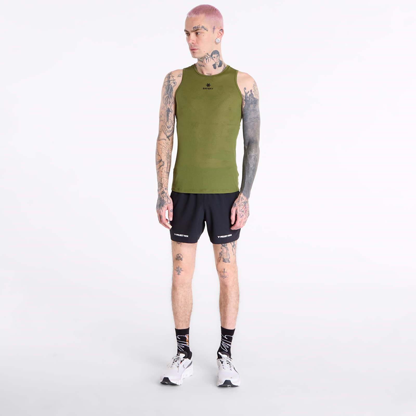 SAYSKY Mesh Base Layer Singlet Green S