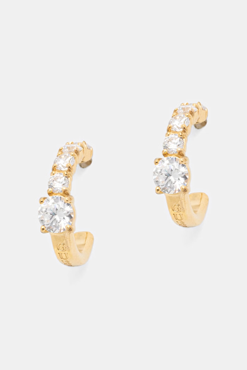 Guess kolczyki damskie ze stali nierdzewnej PIERCING STUDIO