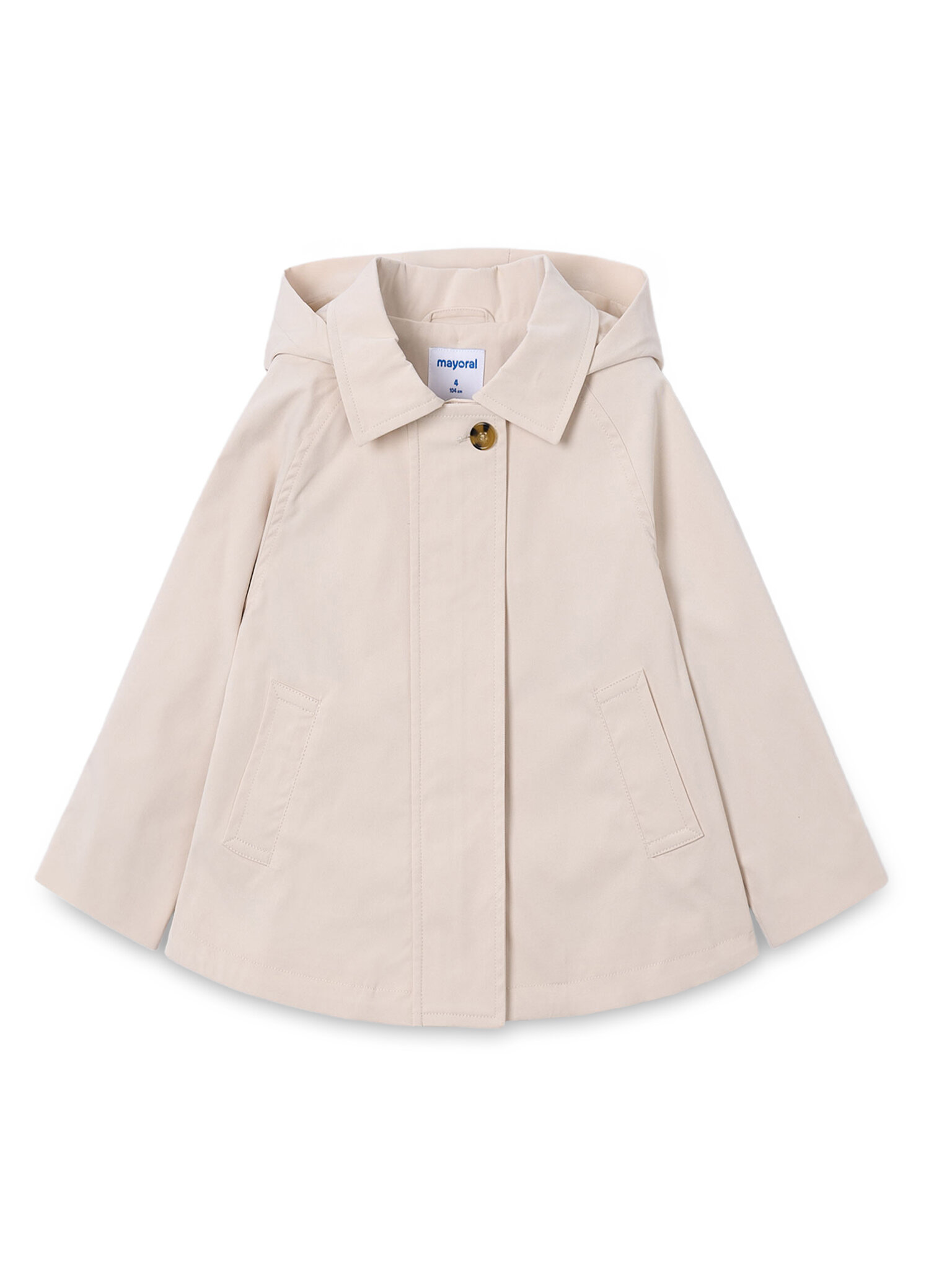 Mayoral Kurtka przejściowa 3458 Beżowy Regular Fit