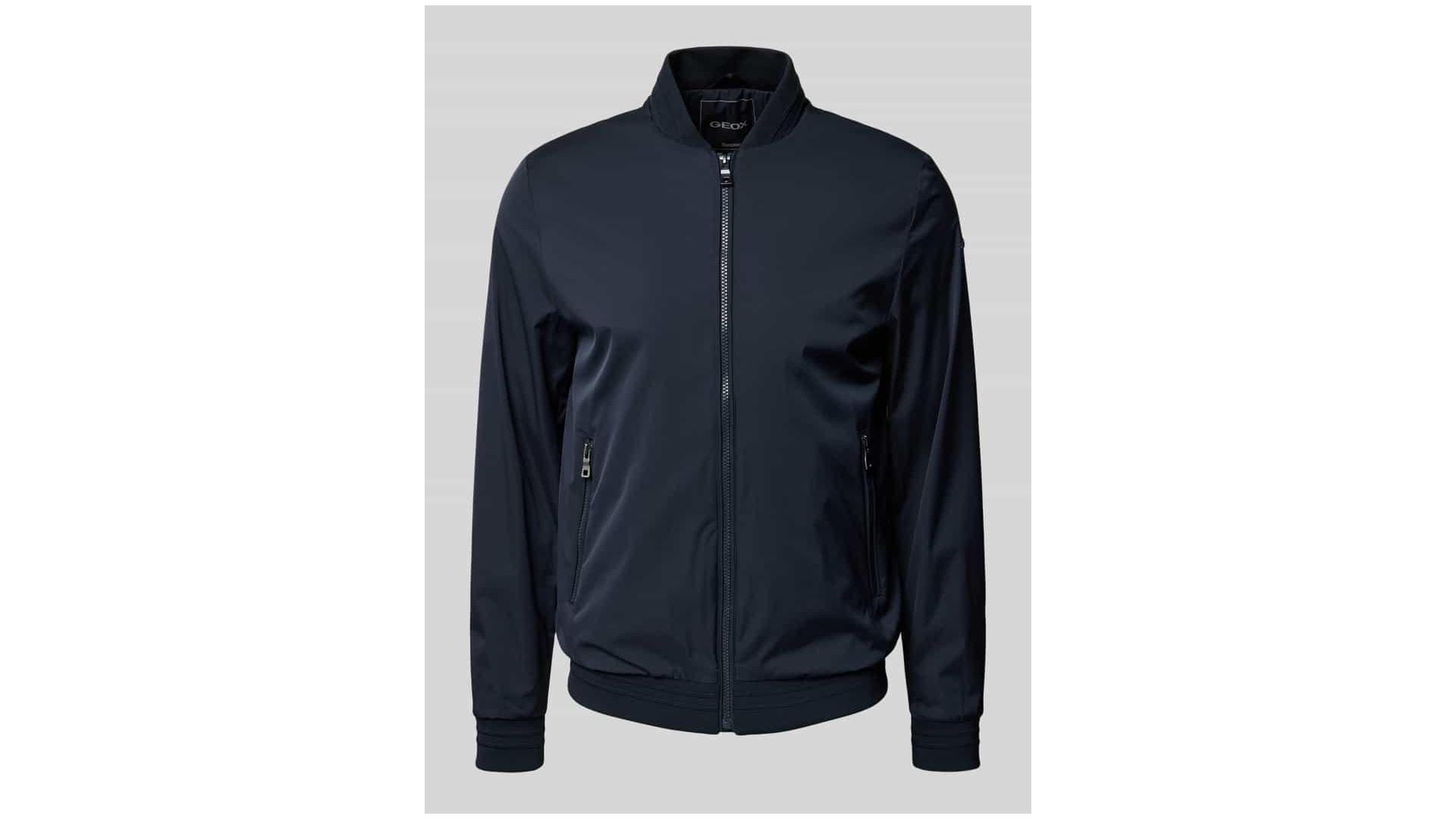 Geox bomberka z kieszeniami zapinanymi na zamek błyskawiczny