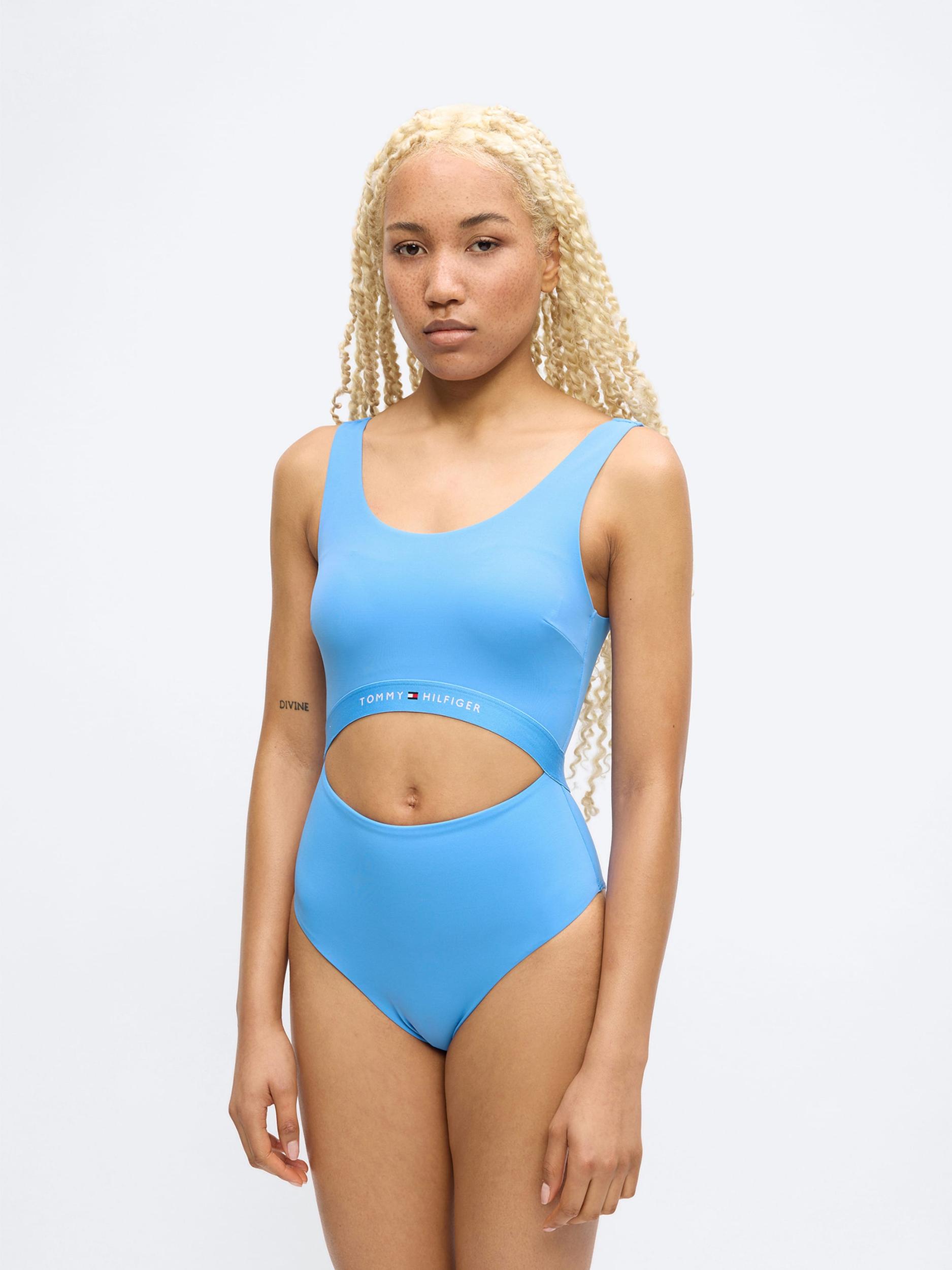 Tommy Hilfiger Underwear Strój kąpielowy turkusowy