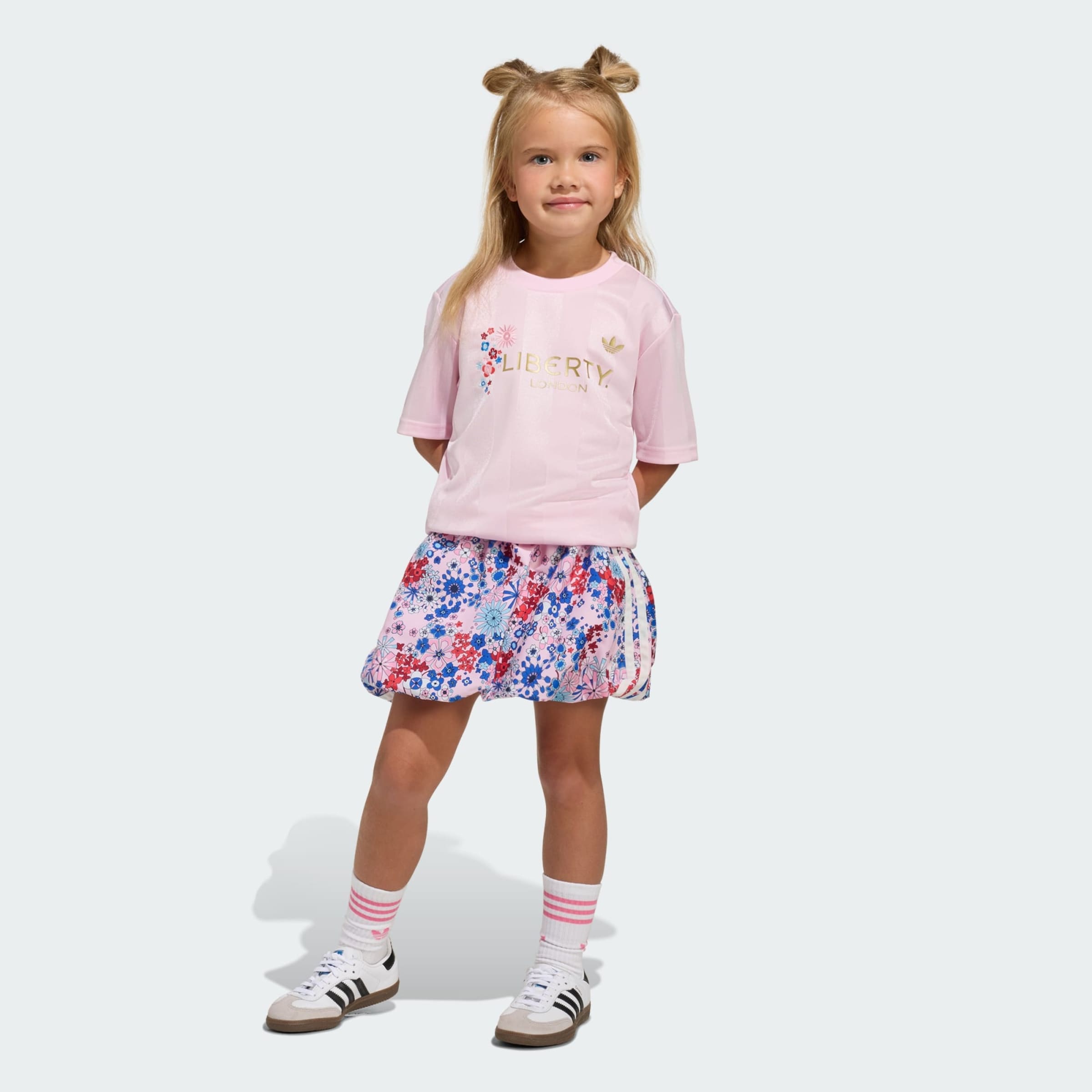 ADIDAS ORIGINALS Zestaw 'Adidas Originals x Liberty London' niebieski / złoty / różowy pudrowy / czerwony