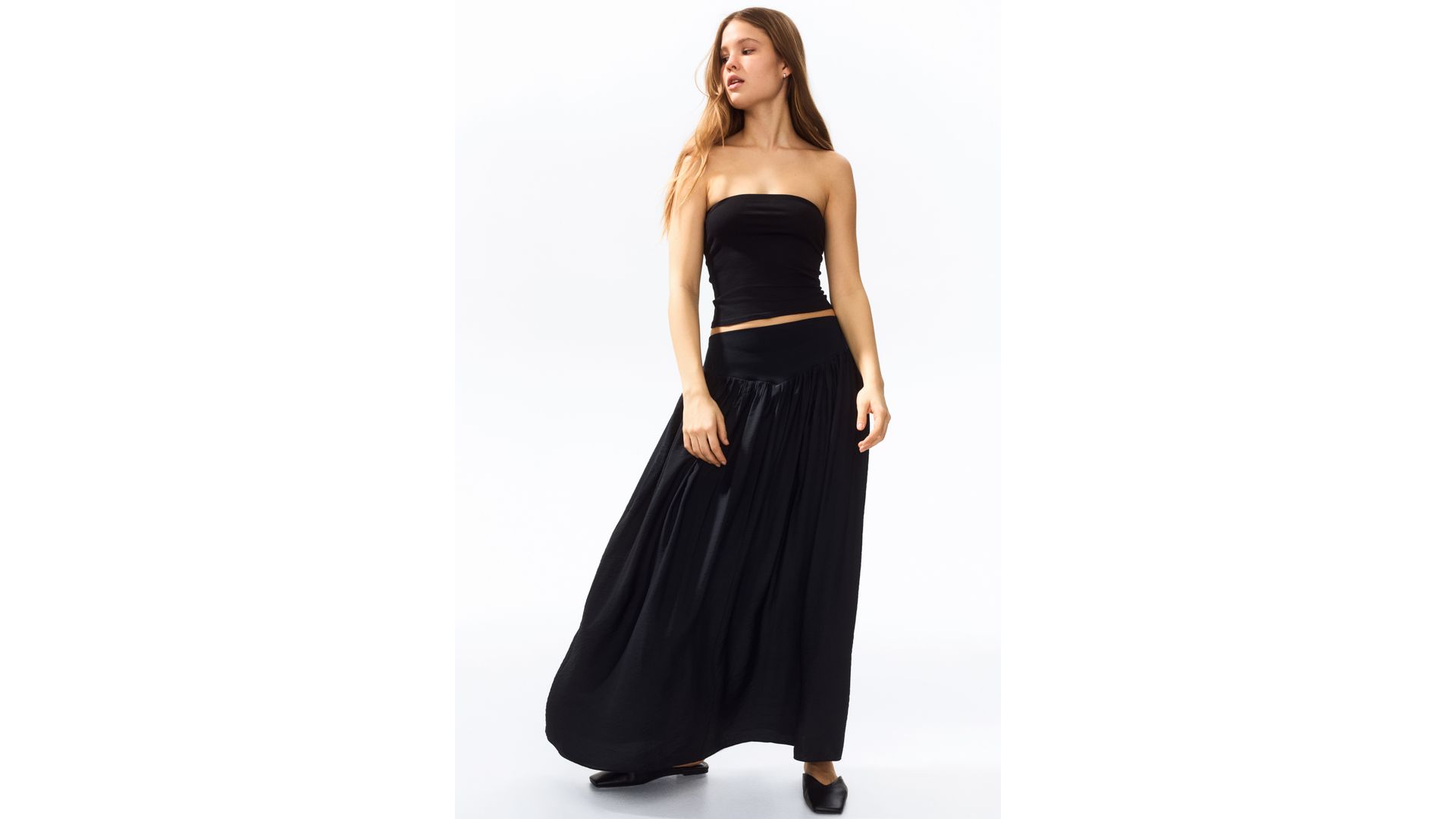 H&M - Spódnica maxi - Czarny