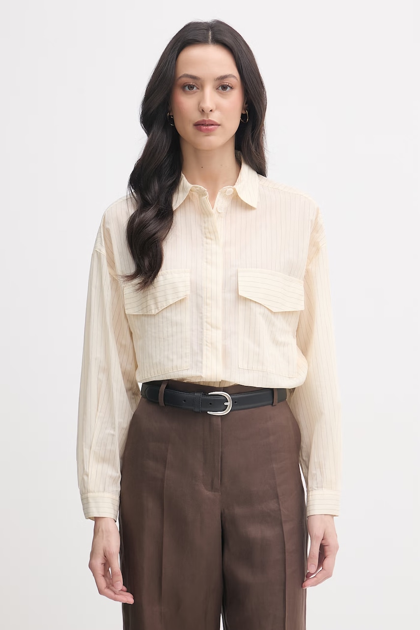 United Colors of Benetton koszula damska z bawełną