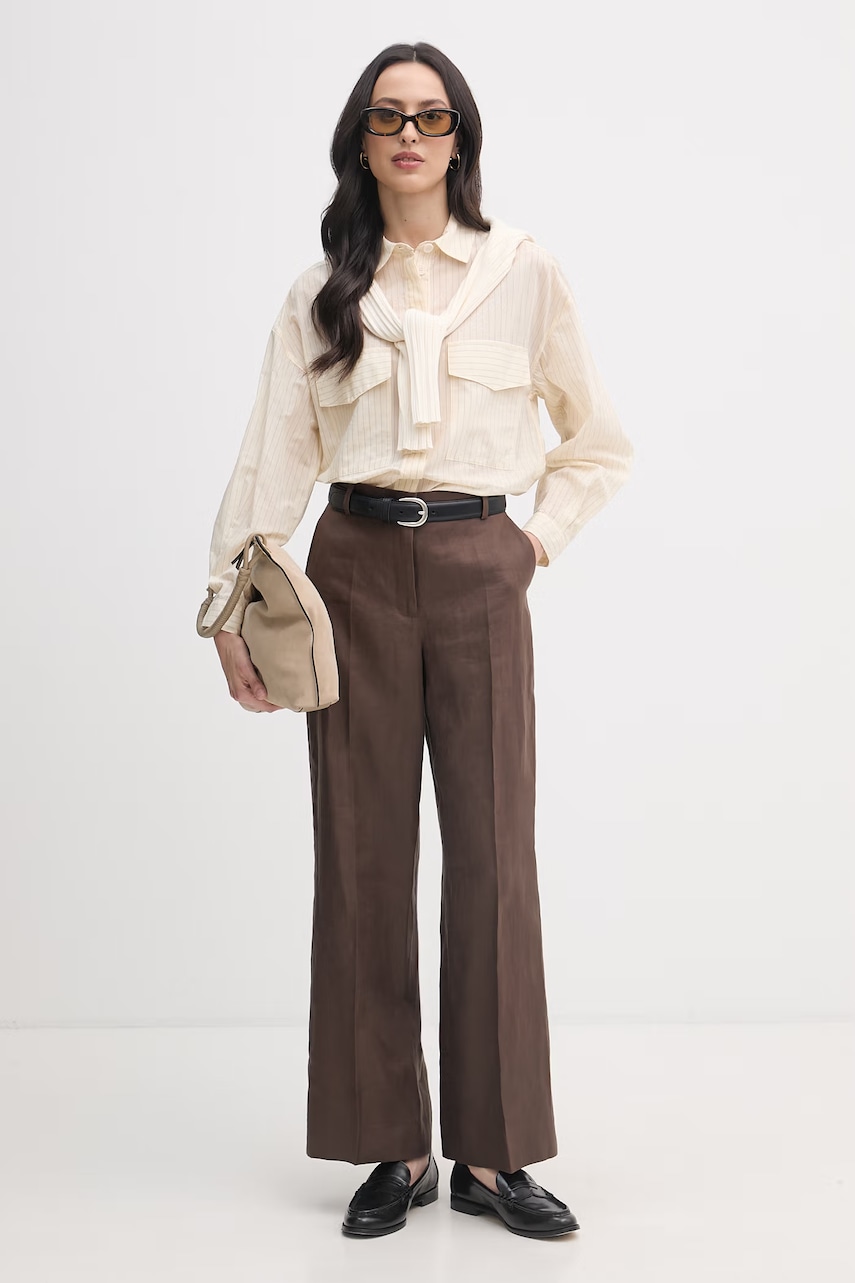 United Colors of Benetton koszula damska z bawełną