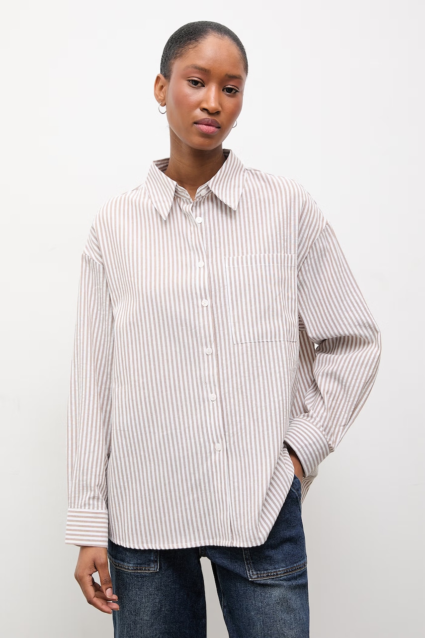 Answear.LAB koszula z dodatkiem lnu