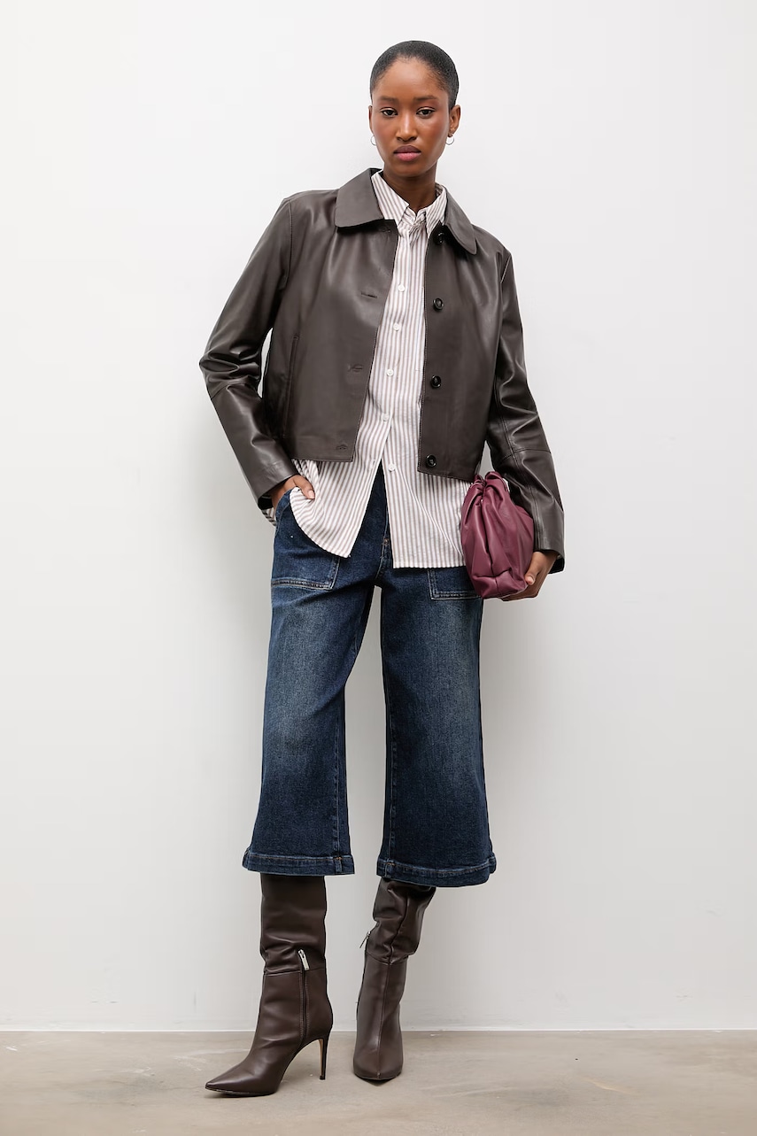 Answear.LAB koszula z dodatkiem lnu