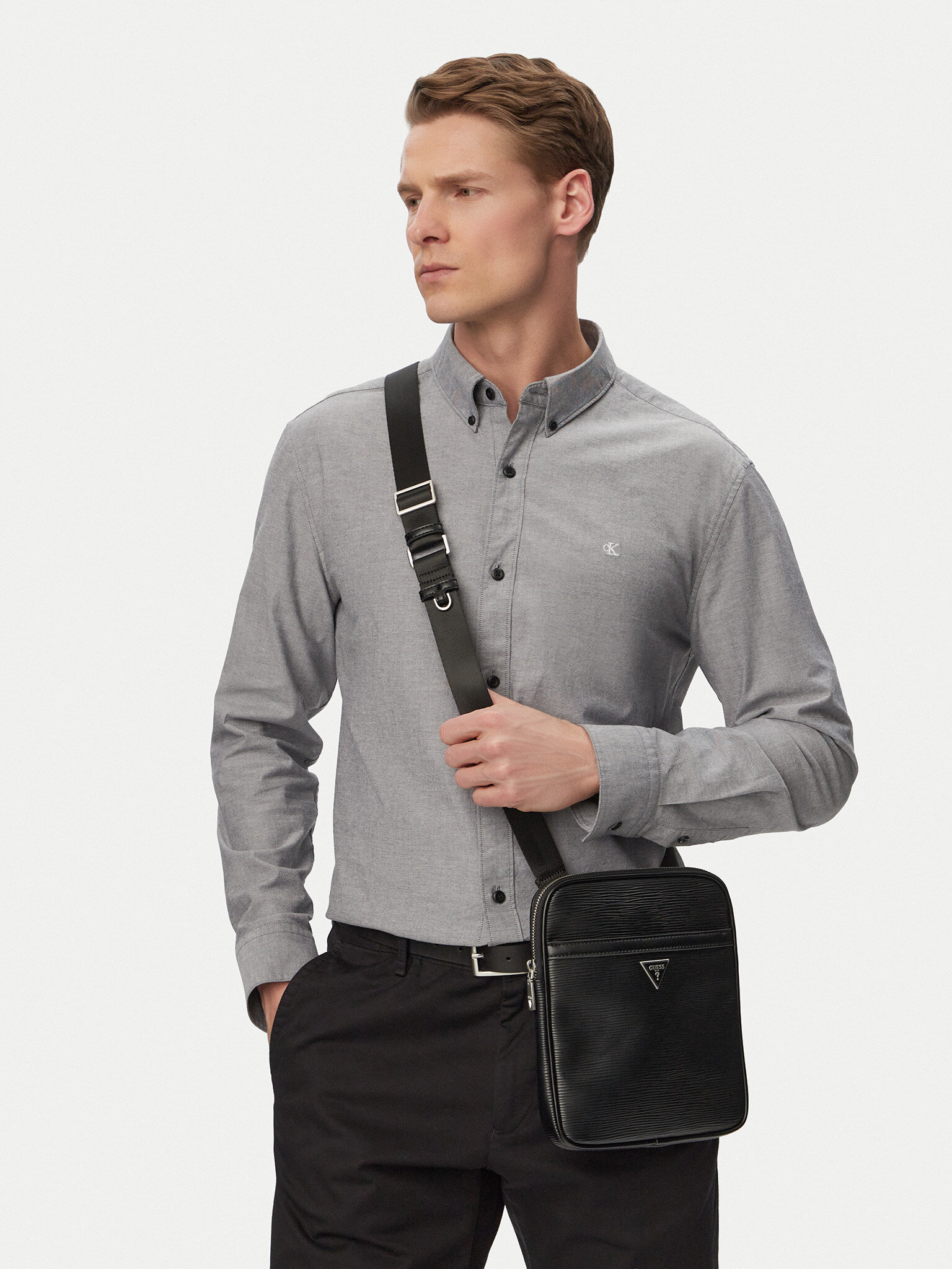 Guess Saszetka HMMIPW P6223 Czarny