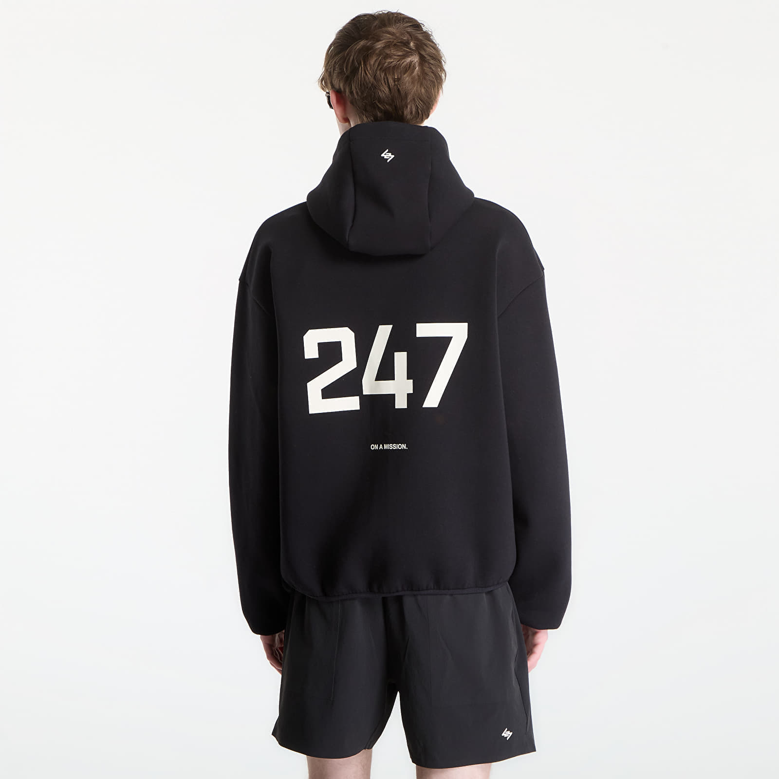 Bluza REPRESENT 247 Numbers Hood UNISEX Jet Black L