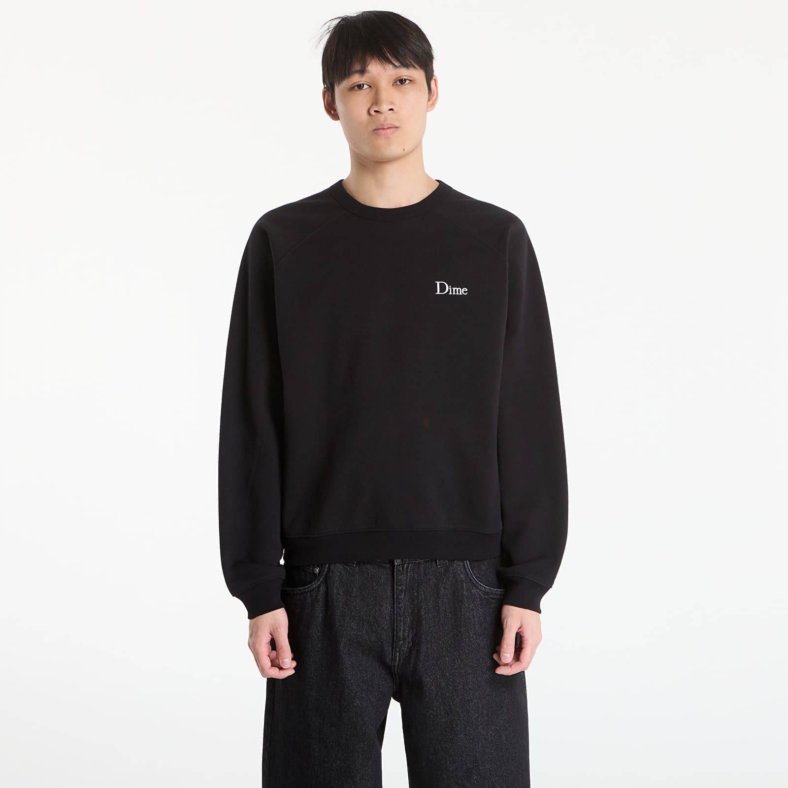 Bluza DIME Classic Small Logo Crewneck UNISEX Black L
