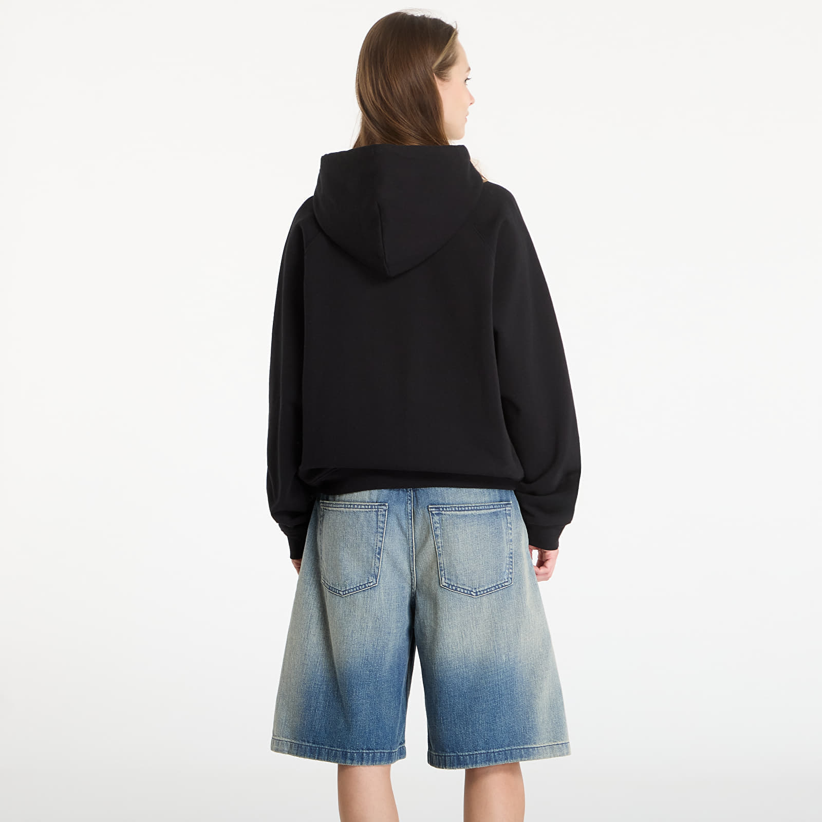 Bluza DIME Classic Small Logo Zip Hoodie UNISEX Black XXL