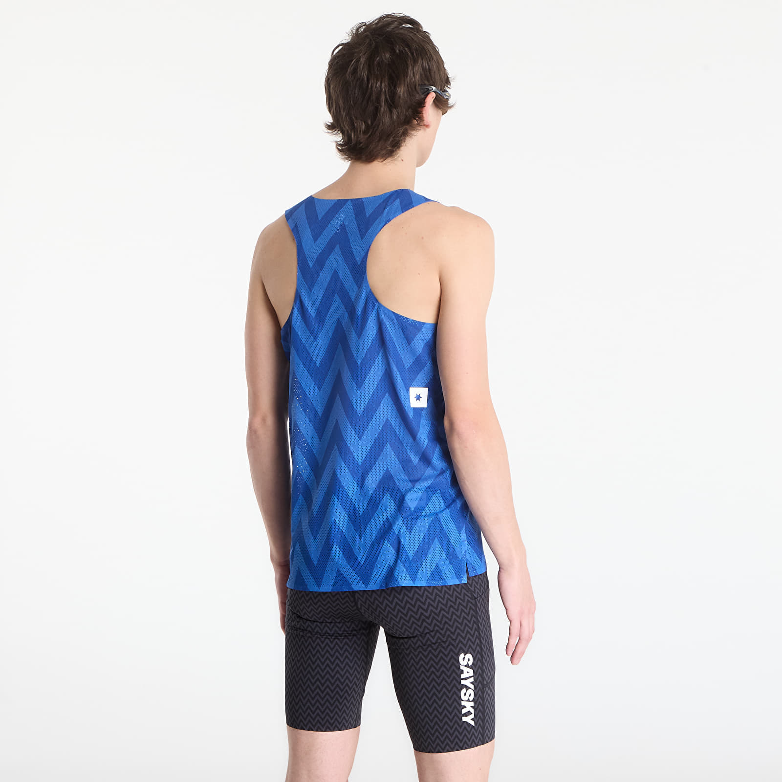 SAYSKY Zig Zag Flow Air Singlet Blue S
