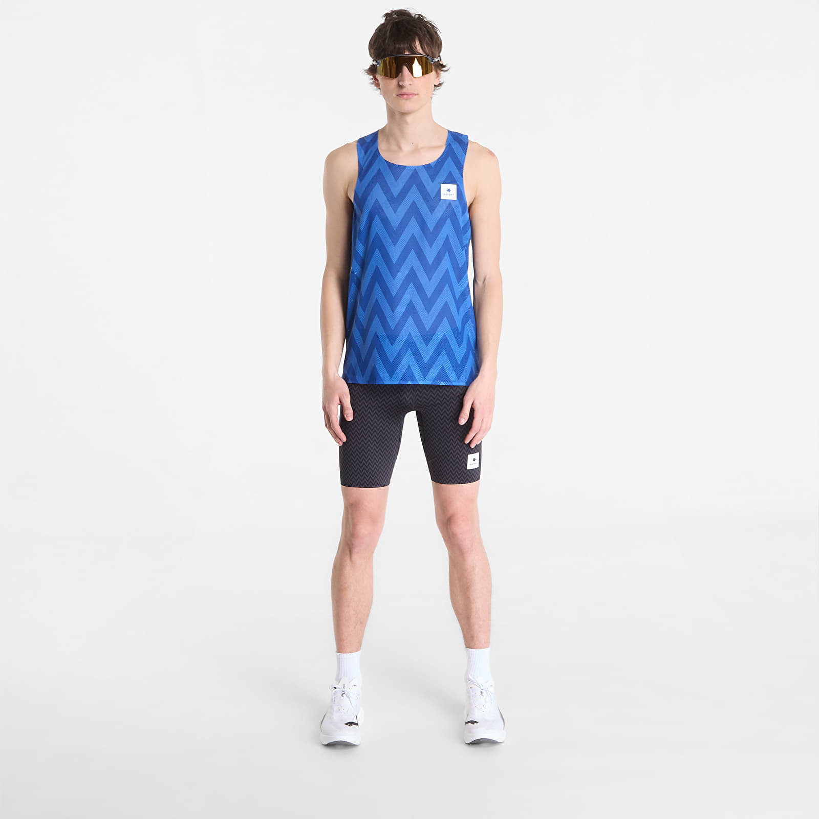 SAYSKY Zig Zag Flow Air Singlet Blue S
