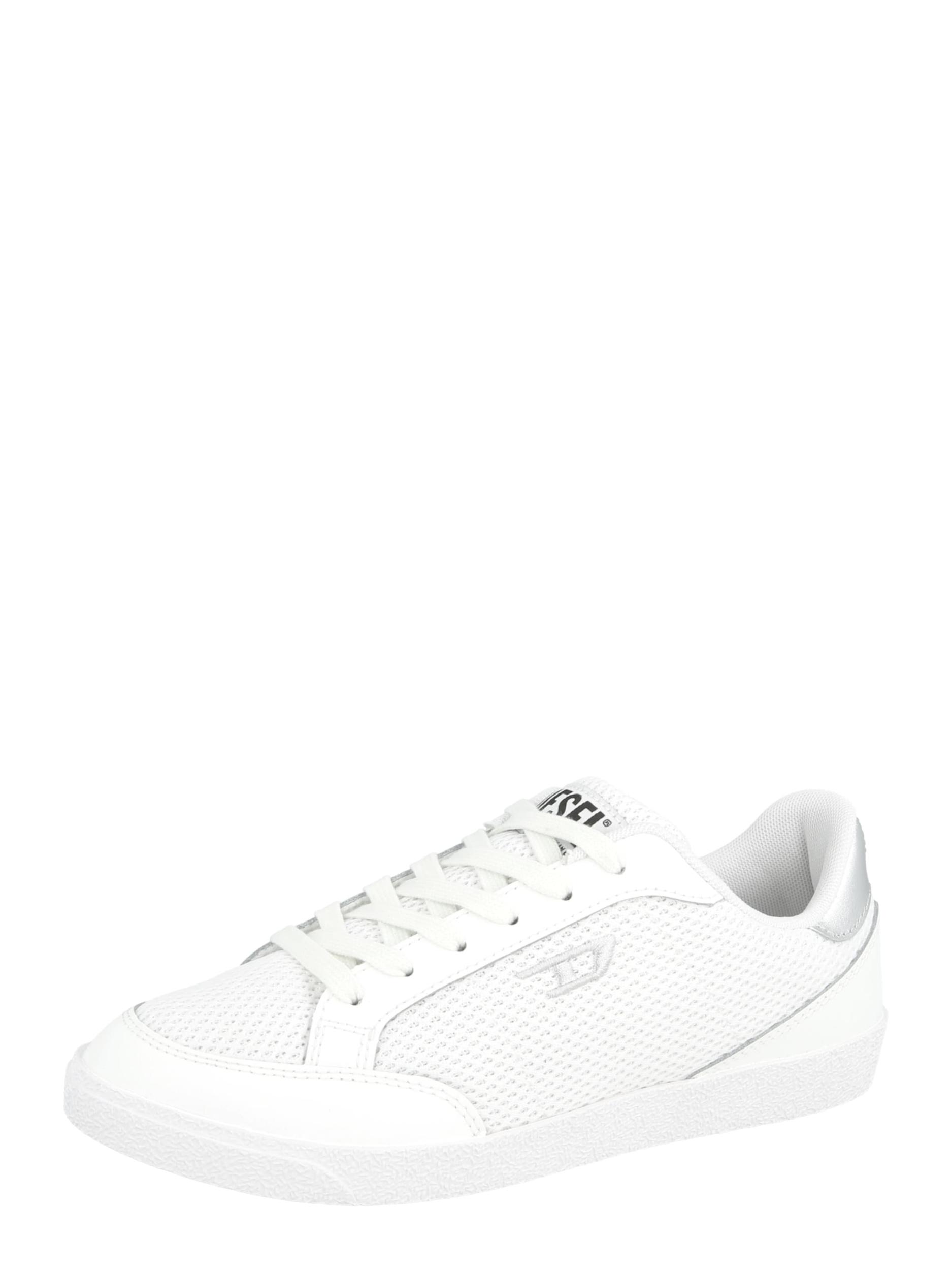 DIESEL Sneakersy niskie srebrny / biały