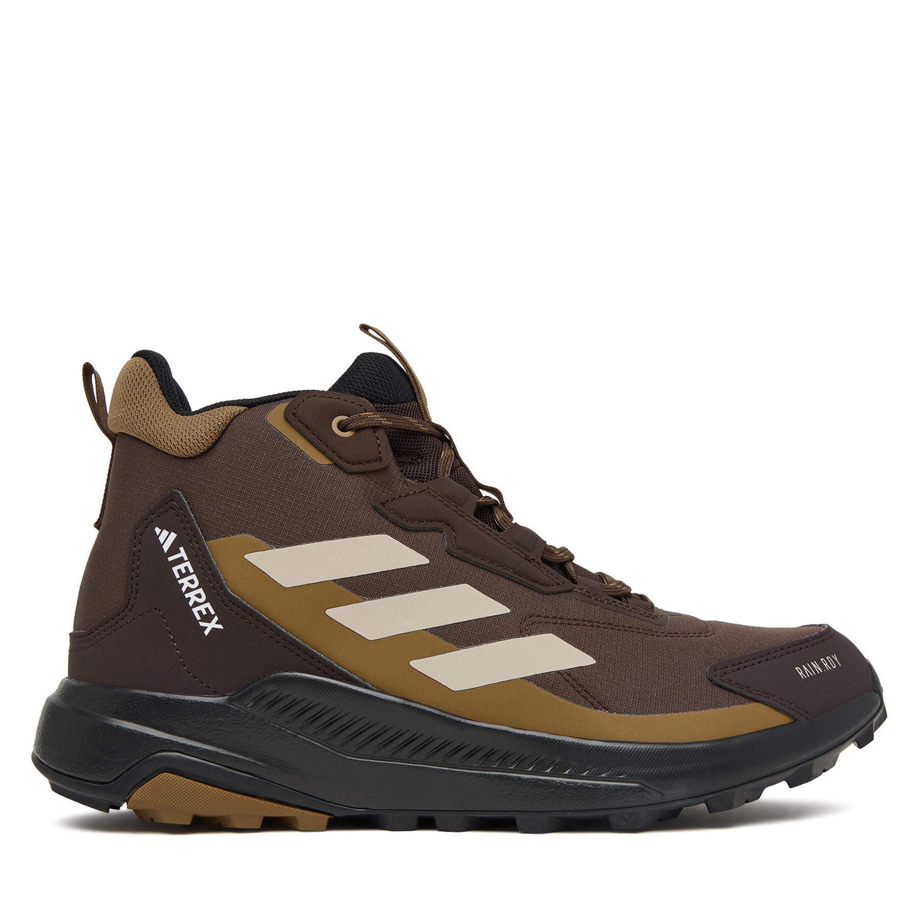 Trekkingi adidas Terrex Anylander Mid Rain.Rdy Hiking Shoes KJ0862 Brązowy