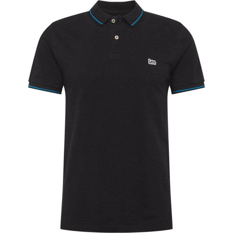 Lee Koszulka 'PIQUE POLO' królewski błękit / czarny / biały