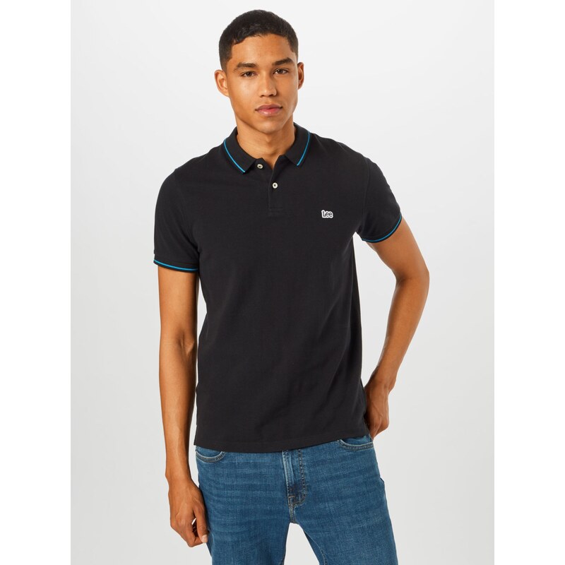 Lee Koszulka 'PIQUE POLO' królewski błękit / czarny / biały