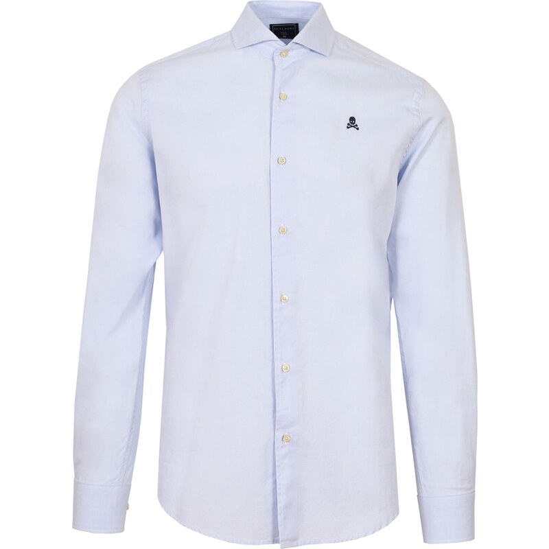 Scalpers Koszula granatowy / jasnoniebieski