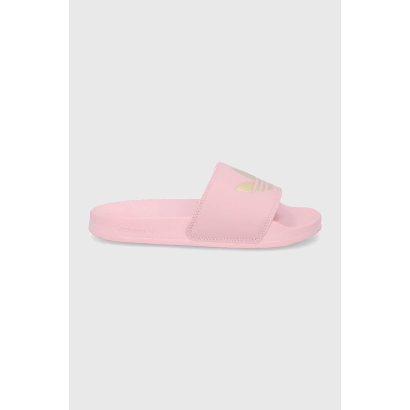 adidas Originals klapki Adilette Lite GZ6198 damskie kolor różowy GZ6198-WONMAU