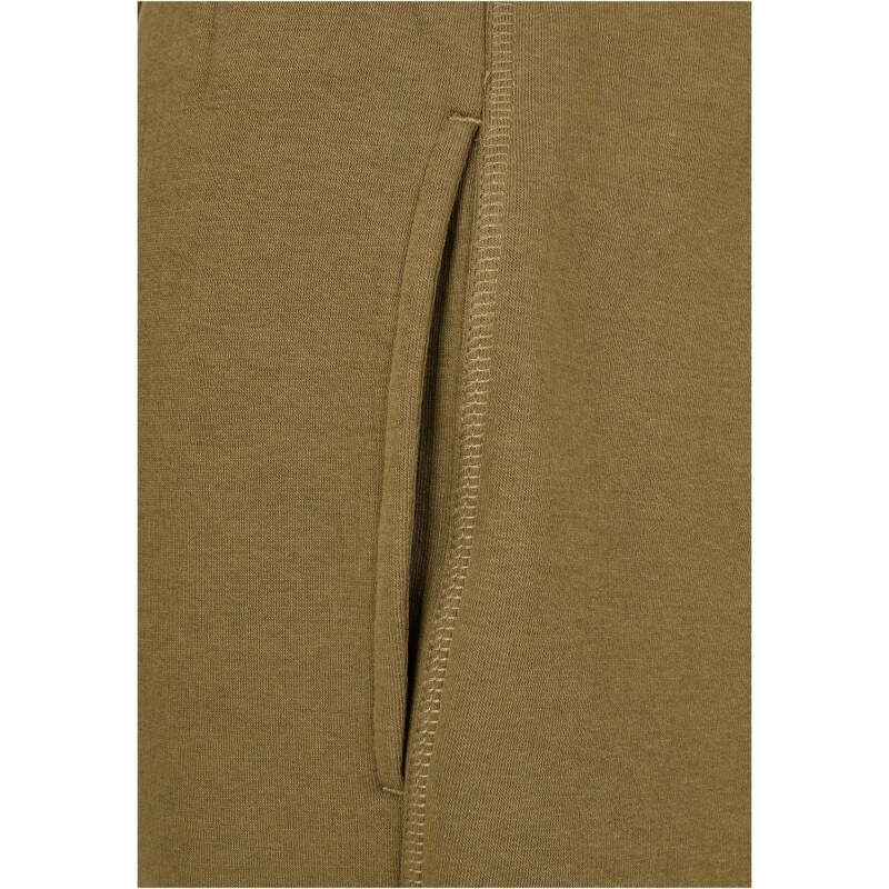 Męskie spodnie dresowe Urban Classics Basic Sweatpants - oliwkowe
