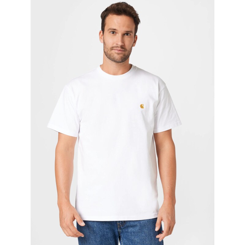 Carhartt WIP Koszulka 'Chase' złoty żółty / biały