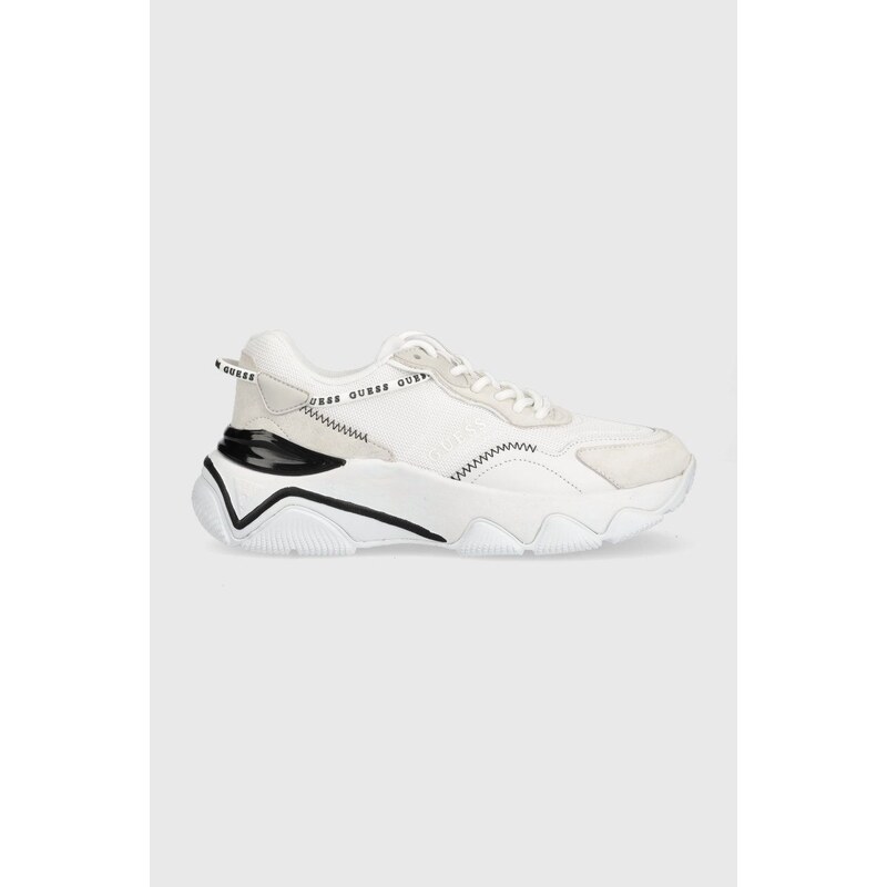 Guess sneakersy MICOLA kolor biały FL7MIC LEA12