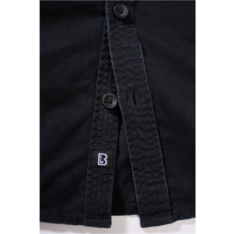BRANDIT Ladies Vintageshirt Longsleeve - black