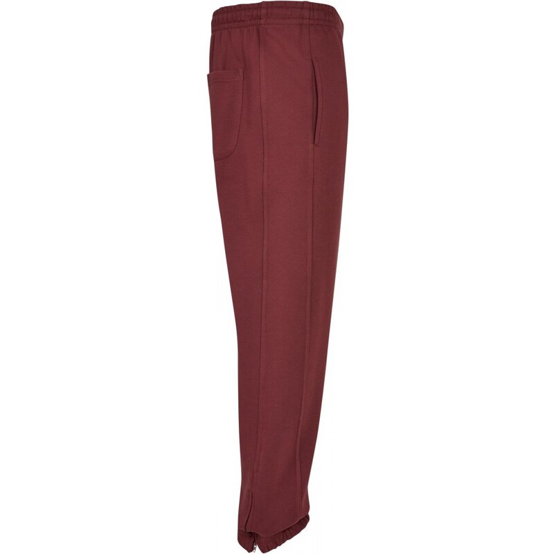 Męskie spodnie dresowe Urban Classics Sweatpants - ciemnoczerwone