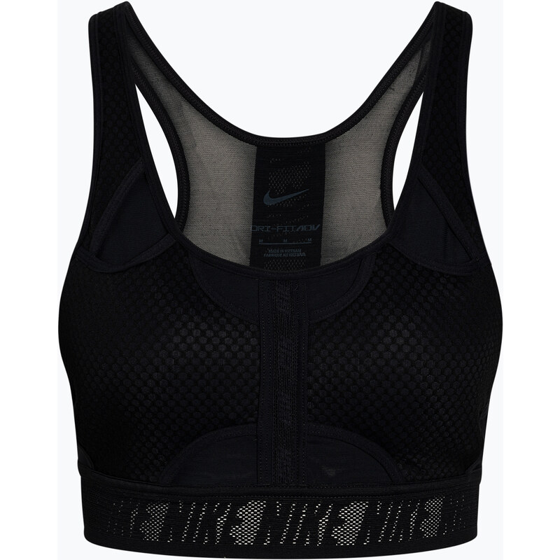 Biustonosz Nike Swoosh UltraBreathe black/dk smoke gray
