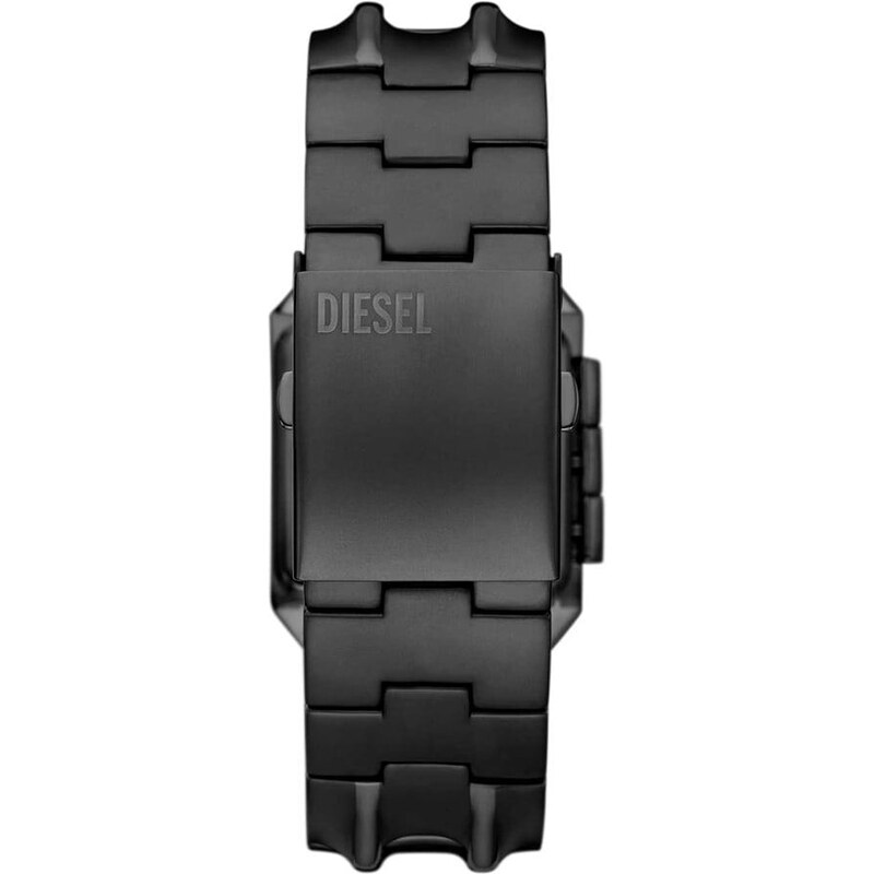 Diesel Zegarek kwarcowy "Black Reptilia" w kolorze czarnym