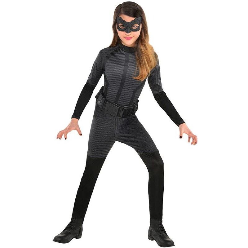 amscan 3-częściowy kostium "Catwoman" w kolorze czarnym