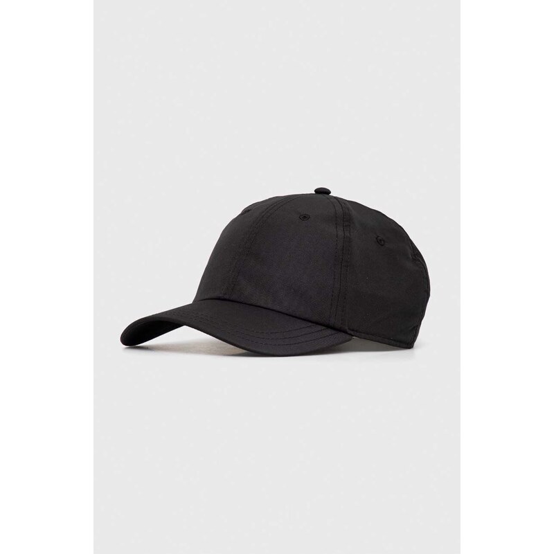 Casall czapka z daszkiem kolor czarny gładka