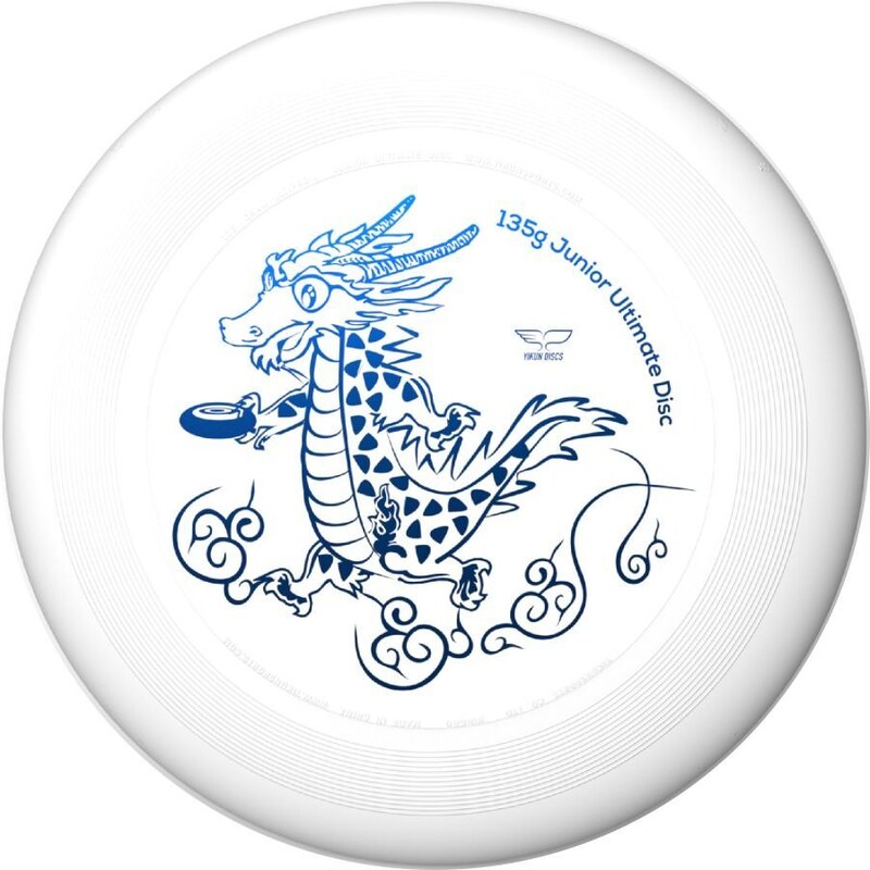 YIKUNSPORTS Frisbee UltiPro Junior - biały