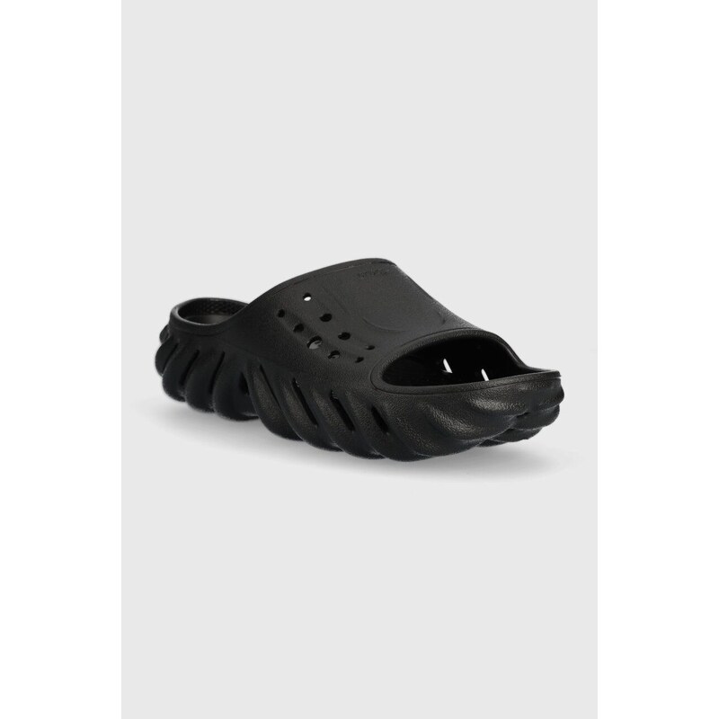 Crocs klapki Echo Slide kolor czarny 208170