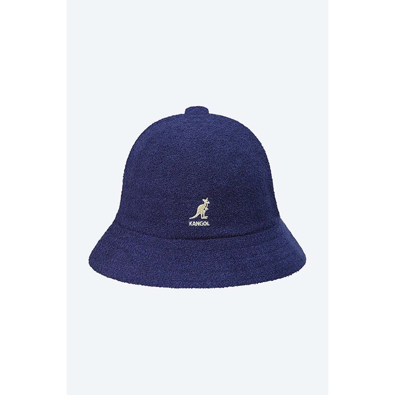 Kangol kapelusz Bermuda Casual kolor granatowy 0397BC.NAVY-NAVY