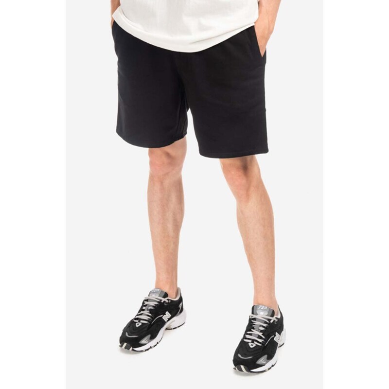CLOTTEE szorty bawełniane Belted Shorts kolor czarny CTSR5007.BLACK-BLACK