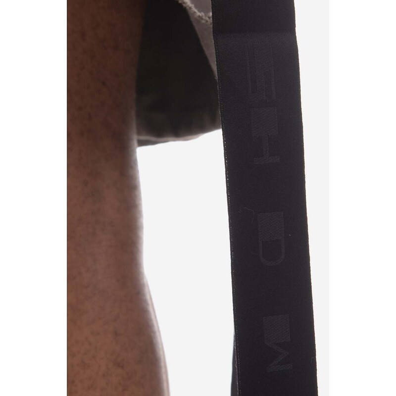 Rick Owens szorty Knit męskie kolor brązowy DU01C6374.RIG.DUST-BLACK