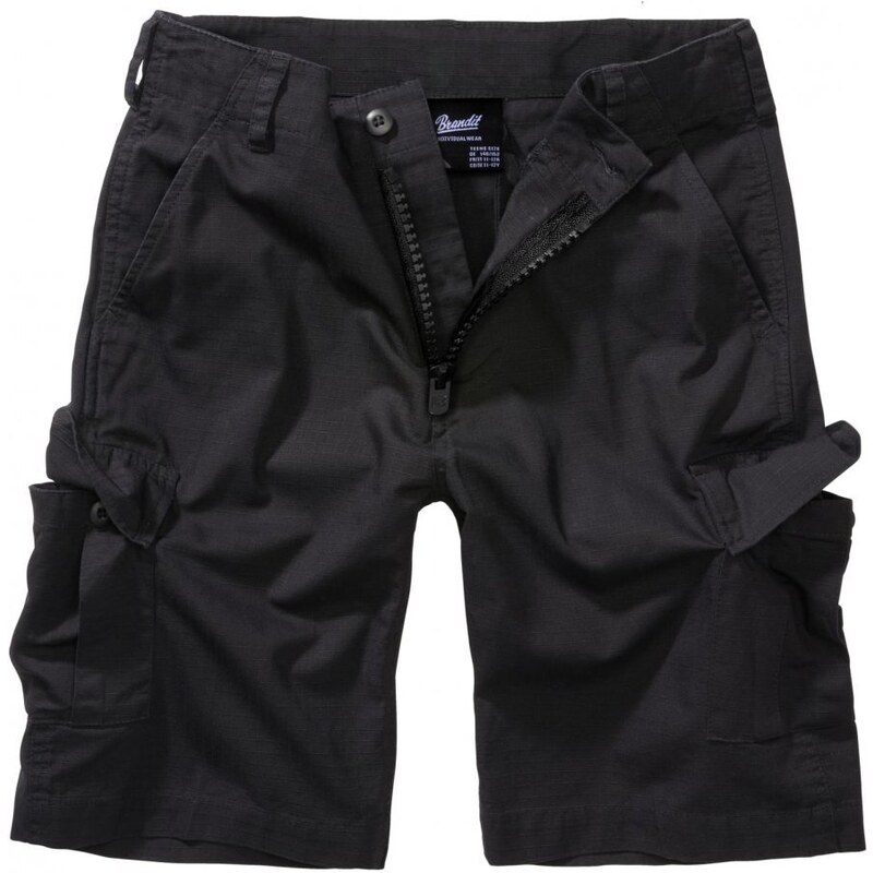 BRANDIT Kids BDU Ripstop Shorts - black