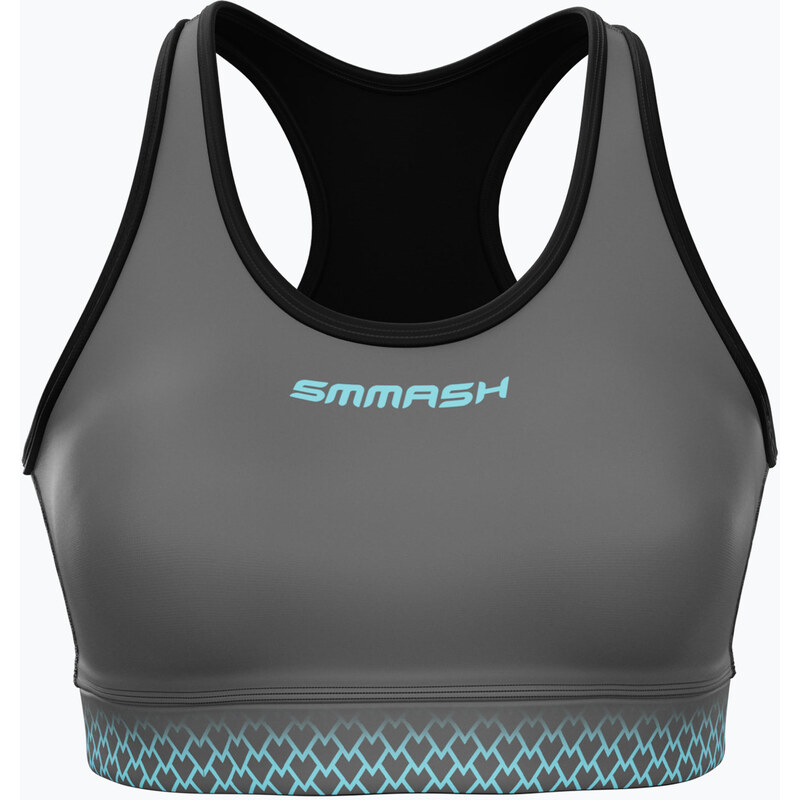Biustonosz fitness SMMASH Scale szary