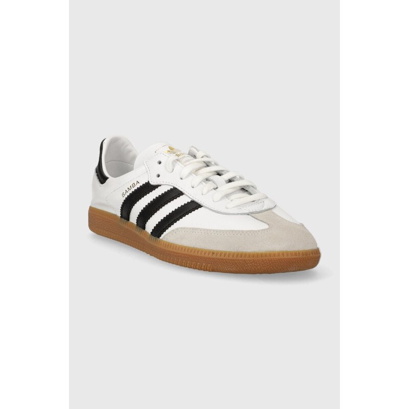 adidas Originals sneakersy skórzane Samba Decon kolor biały IF0642