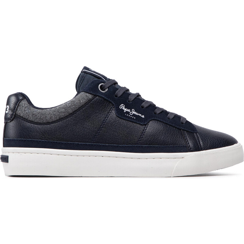Sneakersy Pepe Jeans Barry Smart PMS30881 Granatowy