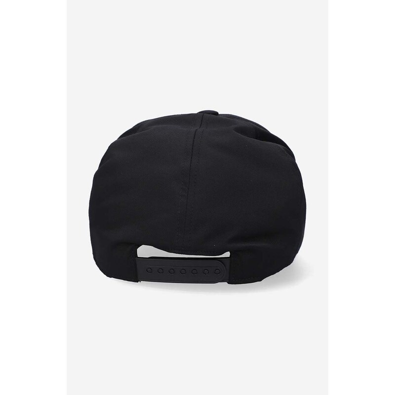 Rick Owens czapka z daszkiem kolor czarny z aplikacją DA02B4478.MUEM2-Black