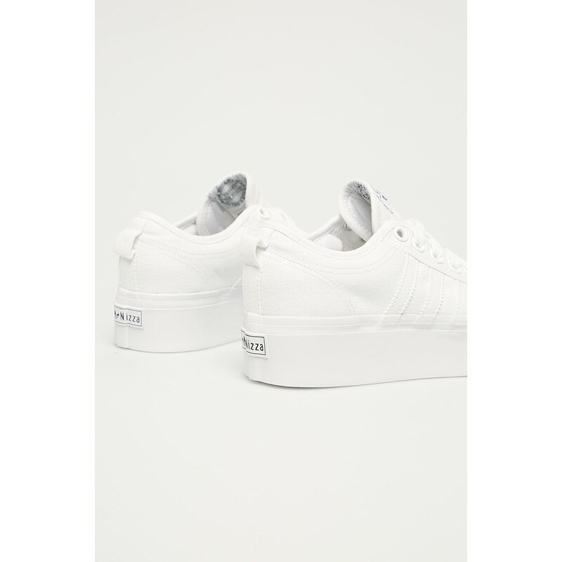 adidas Originals Nizza Platform kolor biały FV5322