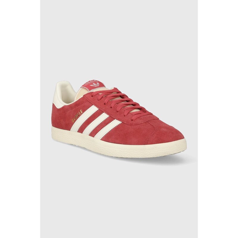 adidas Originals sneakersy zamszowe Gazelle kolor czerwony IG1062